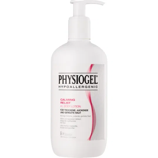 Physiogel Calming Relief lapte de corp calmant pentru ten uscat si iritat 400 ml