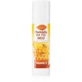 Bione Cosmetics Honey + Q10 balsam de buze protector si regenerator cu vitamina E 17 ml