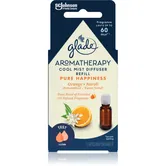 GLADE Aromatherapy Pure Happiness reumplere în aroma difuzoarelor Orange + Neroli 17.4 ml