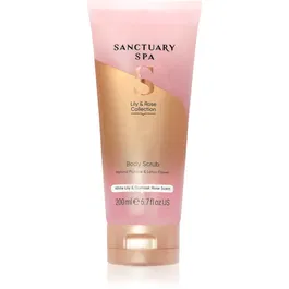 Sanctuary Spa Lily & Rose gel exfoliant cu efect de netezire 200 ml
