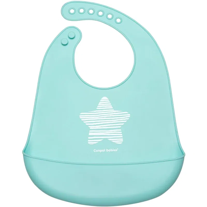 Canpol babies Pastels bavețică 4m+ Blue 1 buc