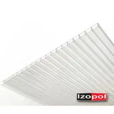Policarbonat multicelular Izopol, transparent, grosime 4 mm, 2 x 1.05 m