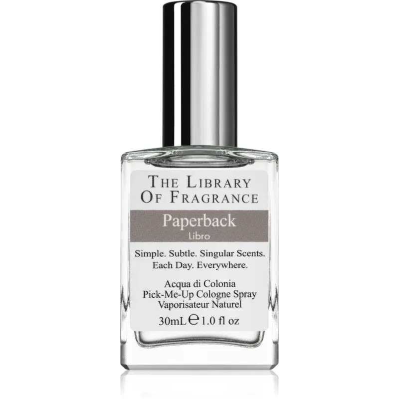 The Library of Fragrance Paperback eau de cologne unisex 30 ml