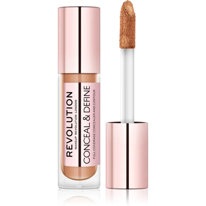 Makeup Revolution Conceal & Define corector lichid culoare C 10,5 4 g