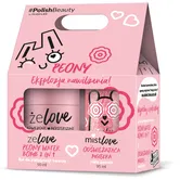 FlosLek Laboratorium ŻELOVE Peony set cadou cu bujor delicat