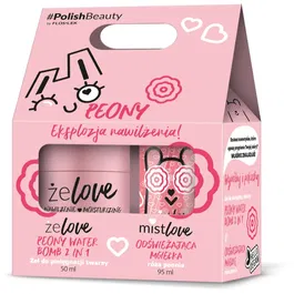 FlosLek Laboratorium ŻELOVE Peony set cadou cu bujor delicat