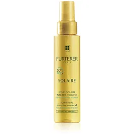 René Furterer Solaire ulei protector pentru parul deteriorat de efectele solare , clor si sare 100 ml