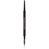 Makeup Revolution Precise Brow Pencil creion sprâncene precise cu pensula culoare Medium Brown 0.05 g