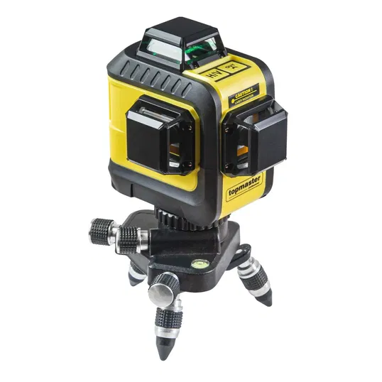 Nivela laser Topmaster 3D TMP, hobby, laser verde, cu baterie