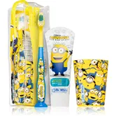 Minions Travel Dental set pentru îngrijirea dentară pentru copii 3+