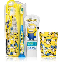 Minions Travel Dental set pentru îngrijirea dentară pentru copii 3+