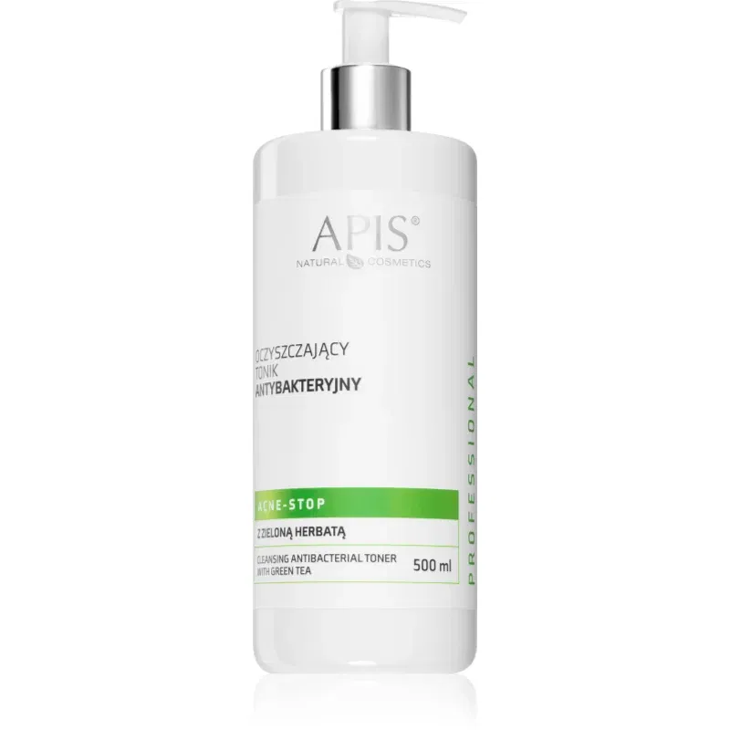 Apis Natural Cosmetics Acne-Stop Home TerApis demachiant calmant tonic pentru ten gras si problematic 500 ml