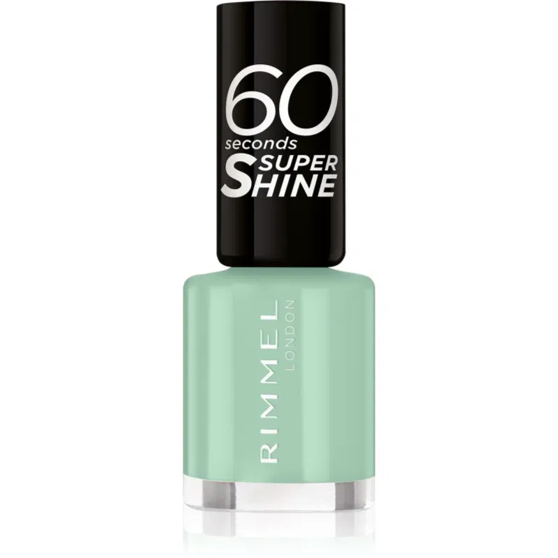 Rimmel 60 Seconds Super Shine lac de unghii culoare 154 Shell Yeah 8 ml