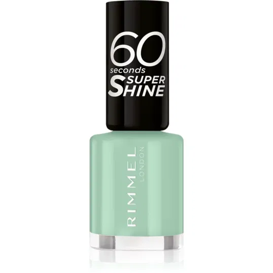 Rimmel 60 Seconds Super Shine lac de unghii culoare 154 Shell Yeah 8 ml