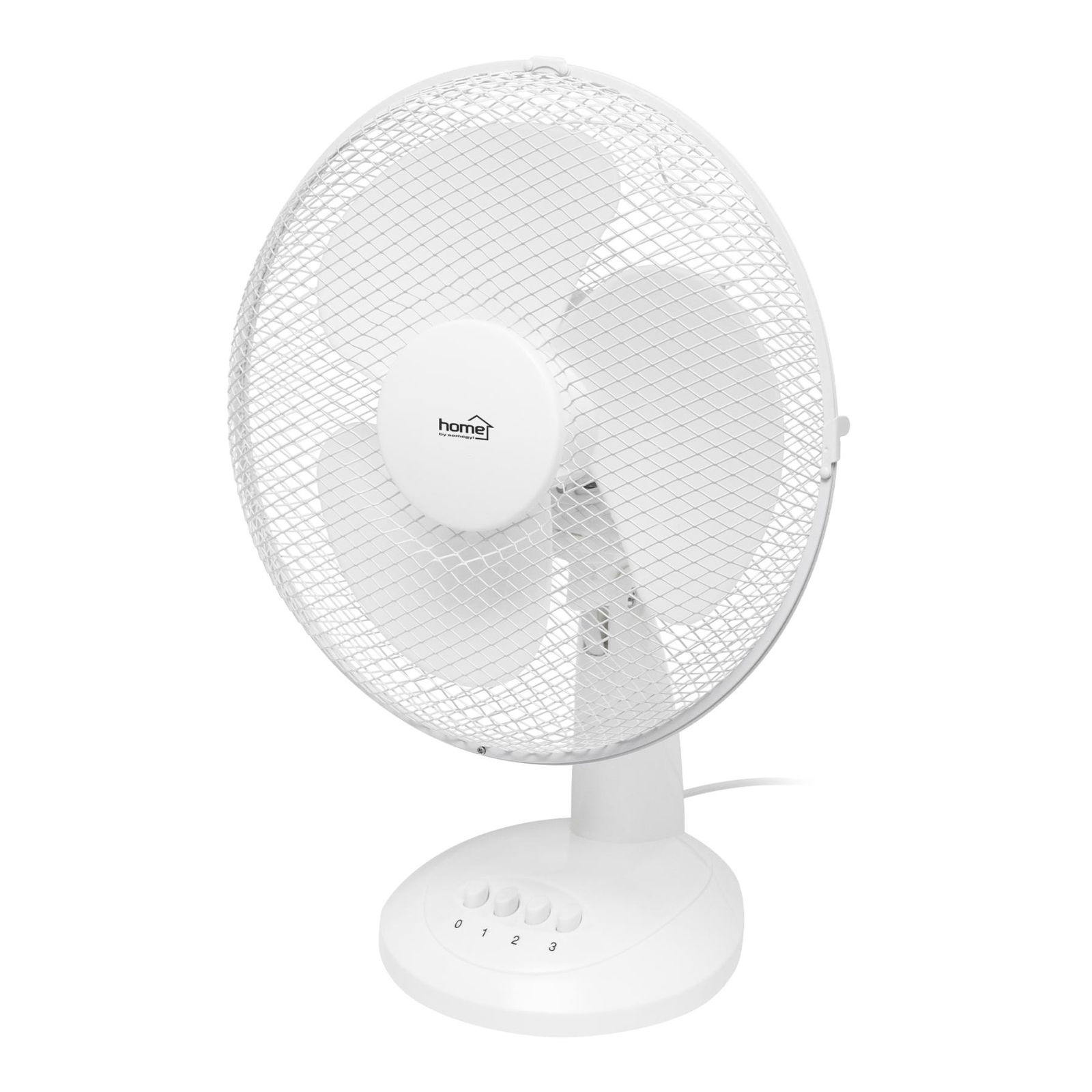 Ventilator de birou Home TF30WH, 30 cm, 40 W, alb