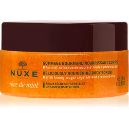 Nuxe Rêve de Miel Deliciously Nourishing Body Scrub Exfoliant hrănitor pentru corp 175 ml