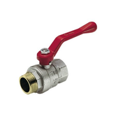 Robinet de trecere cu bila Tiemme Sciricco, filet interior-exterior, alama, racord 2