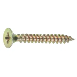 Surub autofiletant pentru pal si lemn Fixkit, cu cap inecat, Ø 6 mm, L 80 mm