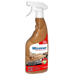 Solutie curatare mobila Misavan 4 in 1, cu pulverizator, 750 ml