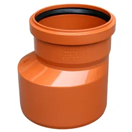 Reductie excentrica PVC canalizare exterioara Valplast, diametru 315 / 250 mm