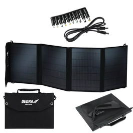 Panou solar fotovoltaic portabil Dedra DEZT0100, 40 W, 1160 x 335 x 4 mm