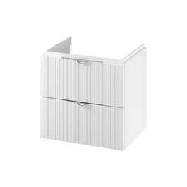 Mobilier baie Cersanit Tirso, suspendat, MDF, alb, 60 x 45 x 55 cm