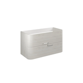 Baza Savini Due Geos, suspendat, MDF, lemn nordic, 2 sertare, 100 x 46 x 56 cm