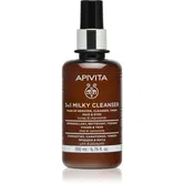 Apivita Cleansing Milk Face & Eyes Lapte demachiant 3 în 1 pentru față și ochi 200 ml