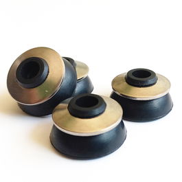 Saiba policarbonat, inox + EPDM, 10 x 25 mm, set 10 buc