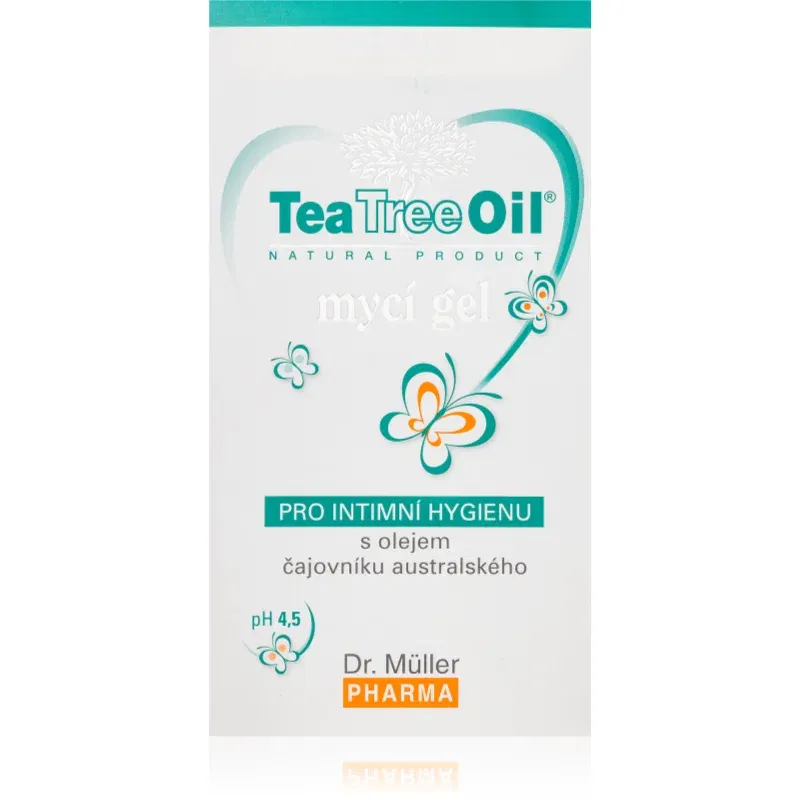 Dr. Müller Tea Tree Oil For intimate hygiene gel pentru igiena intima cu extract din arbore de ceai 200 ml