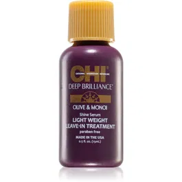 CHI Brilliance Shine Serum Lightweight Leave-in Ttreatment ser cu textura fina pentru un par stralucitor si catifelat 15 ml