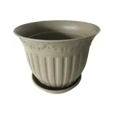 Ghiveci rotund cu suport Calla, polipropilena, nisip, 25 cm