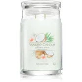 Yankee Candle Coconut Beach lumânare parfumată Signature 567 g