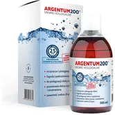 Aura Herbals Argentum 200 Collodial Silver 25 ppm tonic cu argint coloidal 500 ml