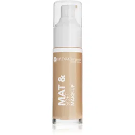 Bell Hypoallergenic Mat&Soft make-up usor matifiant culoare 05 Olive Beige 30 ml