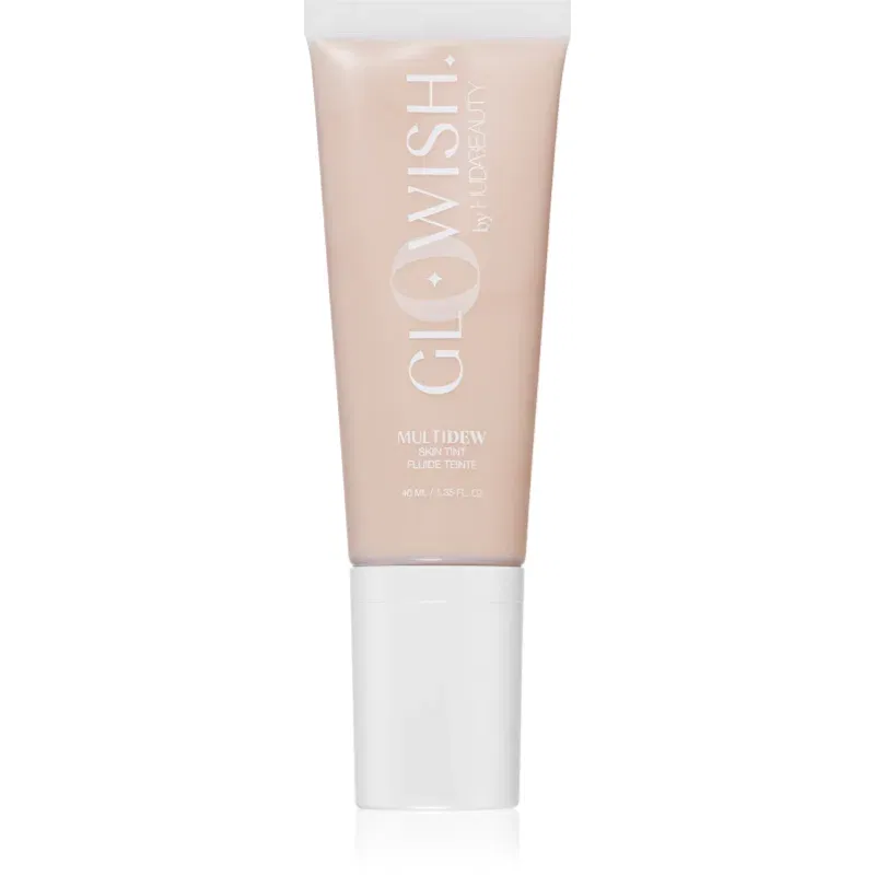 Huda Beauty Glo Wish Multidew make up hidratant pentru strălucirea și netezirea pielii culoare 03 Light 40 ml