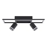 Plafoniera Leyla AP2, KL162021, 2 x GU10, negru