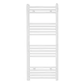 Calorifer baie Quadro, portprosop, alb, drept, 500 x 1000 mm, accesorii incluse