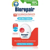 Biorepair Dental Floss Waxed Ultra Flat ata dentara neceruita pentru dinti sensibili Red 30 m