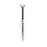 Surub cu cap inecat, otel zincat alb, 6 x 200 mm