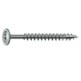 Surub pentru lemn cu saiba, cap inecat, otel zincat, 8 x 280 mm