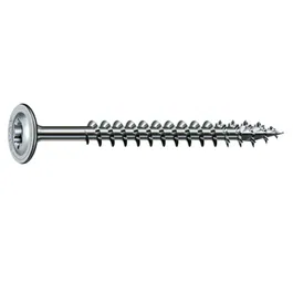 Surub pentru lemn cu saiba, cap inecat, otel zincat, 8 x 280 mm
