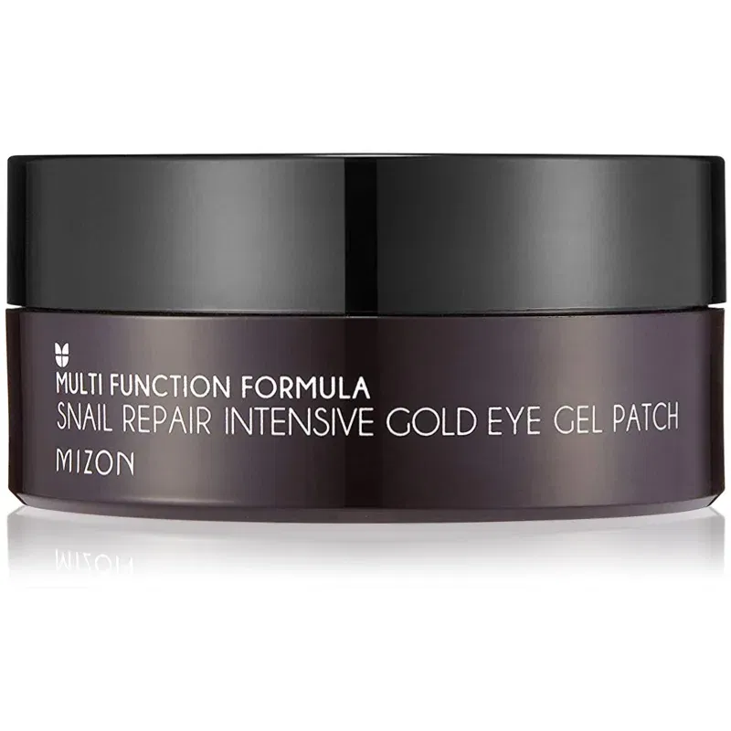 Mizon Multi Function Formula Snail Masca pentru ochi pentru reducerea cearcanelor cu aur 60 x 1.4 g