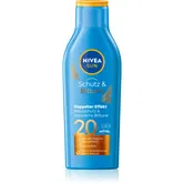 NIVEA SUN Protect & Bronze lotiune de protectie solara intensiva SPF 20 200 ml