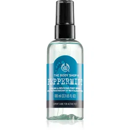 The Body Shop Peppermint Foot Spray deodorant pentru picioare cu efect racoritor 100 ml