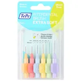 TePe Extra Soft perie interdentara amestec 6 buc