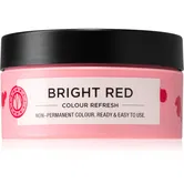 Maria Nila Colour Refresh Bright Red mască fină de hrănire fără pigmenți permanenți de culoare rezistă la 4 - 10 spălări 0.66 100 ml