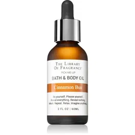 The Library of Fragrance Cinnamon Bun ulei pentru corp pentru baie unisex 60 ml