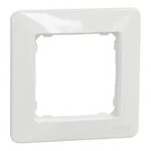 Rama ornamentala Schneider Sedna SDD311801, 1 modul, alb, 85 x 85 x 10 mm