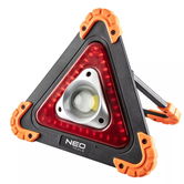 Lampa cu baterii + triunghi avertizare 2in1 Neo Tools 99-076 Led COB, 10 W, 800 lm, 3 moduri iluminare